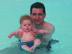 P.J. swim class